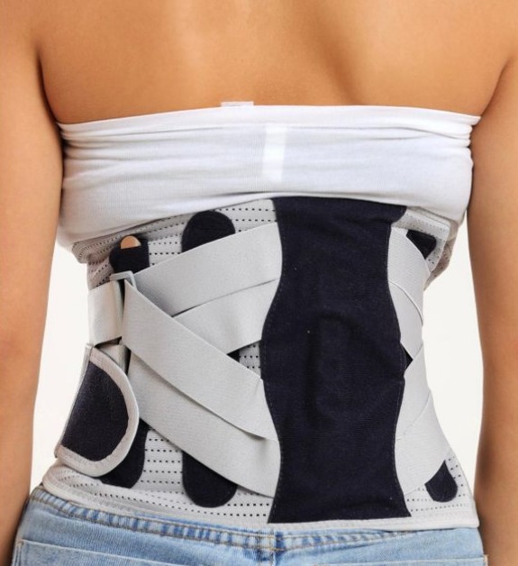 Vista 2 de CINTURON DE SOPORTE LUMBAR ANTOCALENTABL